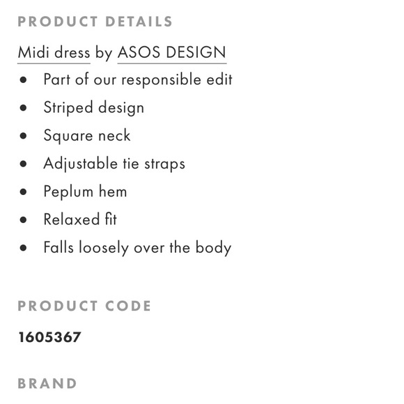 F L A S H • SALE • ASOS • Adorable White & Red Striped Dress - Picture 5 of 10